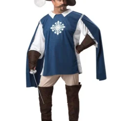 Plus Size Musketeer Mens Costume
