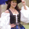 Country Wench Twill Bodice Renaissance Collection Adult -Mens Costumes Sales Store 19746