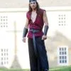 Sailor's Vest (Burgundy) Renaissance Collection Adult -Mens Costumes Sales Store 19758