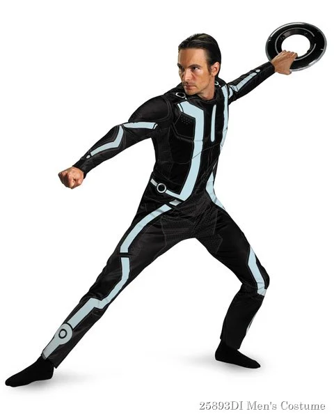 Deluxe Tron Legacy Mens Costume 3 Deluxe Tron Legacy Mens Costume