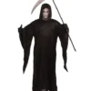 Deluxe Grim Reaper Robe Costume For Adult