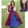 Celtic Dress (Burgundy) Renaissance Collection Adult Costume -Mens Costumes Sales Store 34075