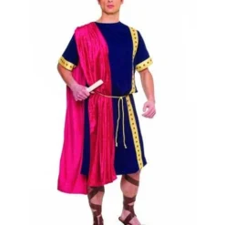Mens Plus Size Roman Senator Costume