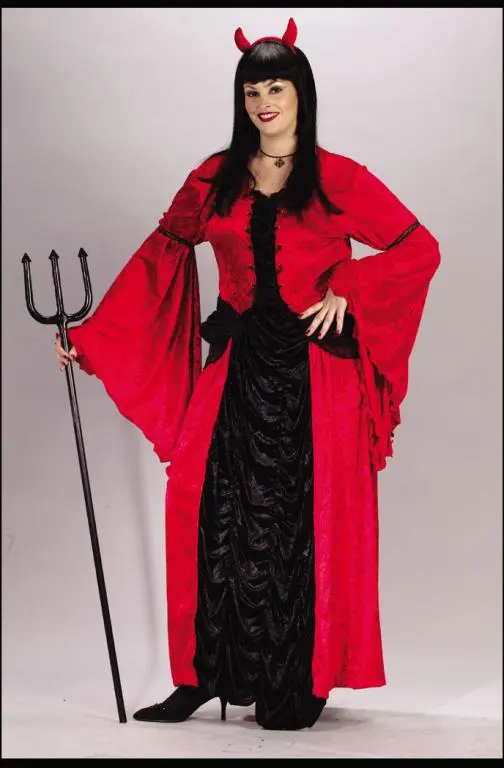 Devil Princess Plus Size Adult Costume 3 Devil Princess Plus Size Adult Costume