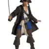 Prestige Captain Jack Sparrow Costume For Adults -Mens Costumes Sales Store 5626