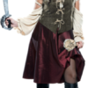 High Seas Pirate Adult Plus Costume -Mens Costumes Sales Store 61620