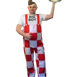 Mens Deluxe Big Boy Costume