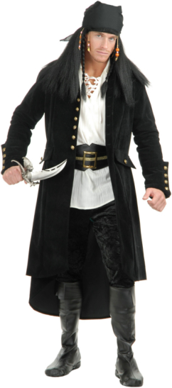 Treasure Island Adult Coat 3 Treasure Island Adult Coat