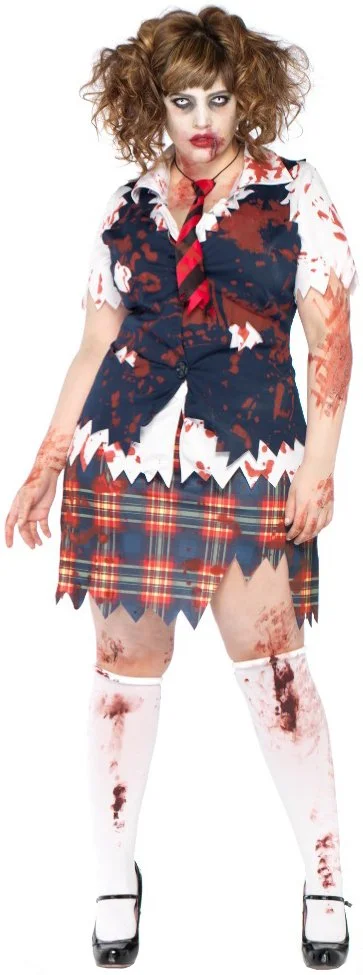 Undead Teacher's Pet Adult Plus Costume 3 Undead Teacher's Pet Adult Plus Costume