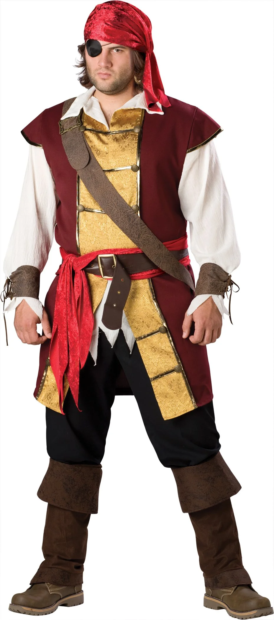 Swashbuckler Plus Adult Costume 3 Swashbuckler Plus Adult Costume