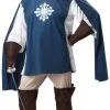 Musketeer Adult Plus Costume -Mens Costumes Sales Store 800196