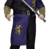 Renaissance Knight Adult Plus Costume -Mens Costumes Sales Store 803974