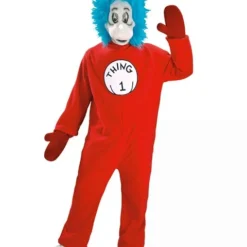 Thing 1 Costume For Adult
