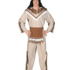 Mens Running Bear Chief Costume