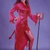 Fire Goddess Velvet Adult Costume