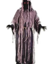 Gauze Zombie With Flashing Eyes Adult Costume