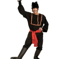 Black Russian Mens Costume