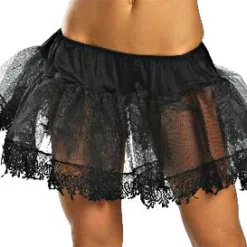 Sexy Black Petticoat Slip