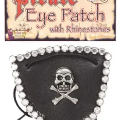 Rhinestone Pirate Eye Patch