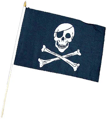 Skull & Crossbones Pirate Flag 3 Skull & Crossbones Pirate Flag