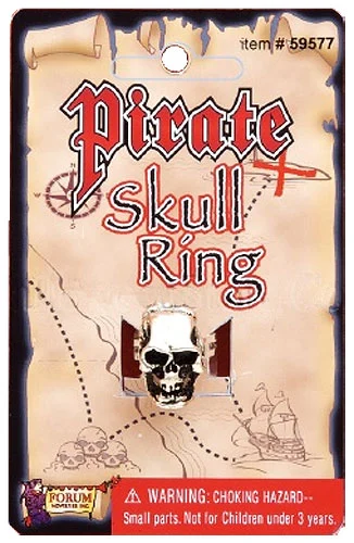 Pirate Skull Ring 3 Pirate Skull Ring