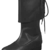 Child Black Pirate Boots -Mens Costumes Sales Store acc child pirate boots blac