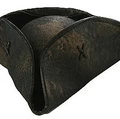 Black Caribbean Pirate Hat