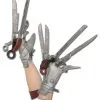 Deluxe Edward Scissorhands Gloves 2 Deluxe Edward Scissorhands Gloves -Mens Costumes Sales Store edward scissorhands deluxe gloves