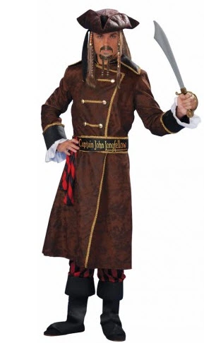 Captain John Longfellow Adult Costume 3 Captain John Longfellow Adult Costume