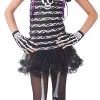 Teen Girls Skeleton Costume
