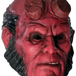 3/4 Latex Hellboy Mask