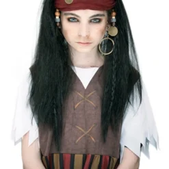 Kids Caribbean Pirate Wig