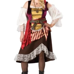 Plus Deckhand Darlin' Pirate Costume