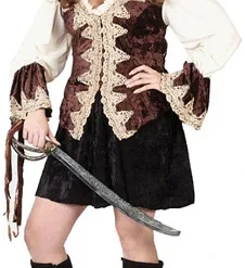 Royal Lady Plus Size Pirate Costume