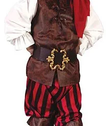 Caribbean Pirate Toddler Costume